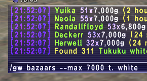 Bazaar Search